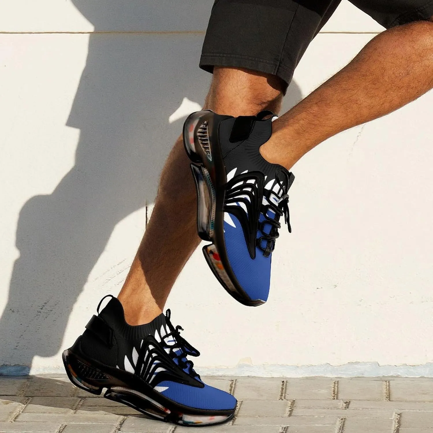 New Zealand New Flag Walking Shoes for Men Lightweight Tennis Fashion Elastic Sports Shoes Cushion Basketball Shoes