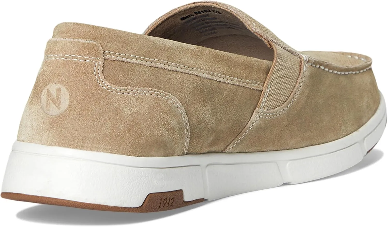 Nunn Bush Men's Luca Moccasin Toe Venetian Suede Slip-on Lightweight Comfortable Loafers