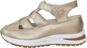 Orthopedic Wedge Sandals for Women Summer Dressy Closed Toe Ankle Strap Platform Sneakers Cutout Low Wedges Slip on Sandals Comfortable Outdoor Shoes 