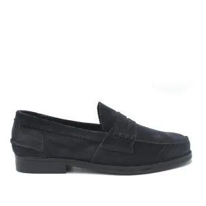 PENNY LOAFER NAVY SUEDE