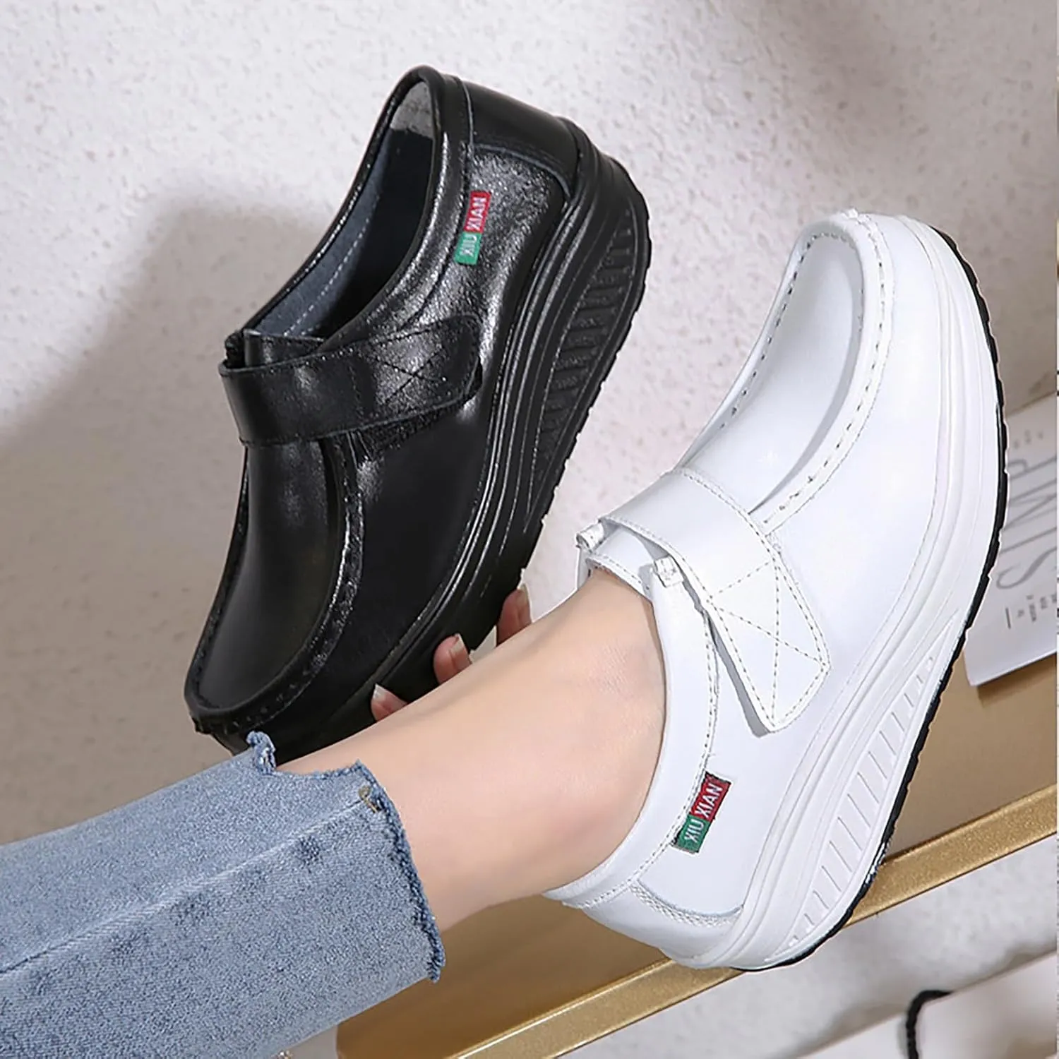 Plantar Fasciitis Walking Shoes Women Slip Ons Comfy Shoes for Women Walking Black and White Running Shoes Women Womens Walking Shoes Wide Width Office Black Women's Wide Width Leather Hiking Shoes