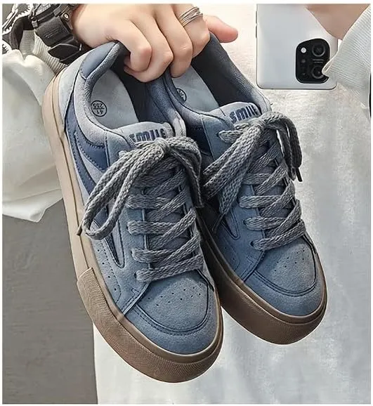 Retro Sports-Style Men's Skate Shoes, Suitable for All Seasons and Versatile for Casual and Daily wear.