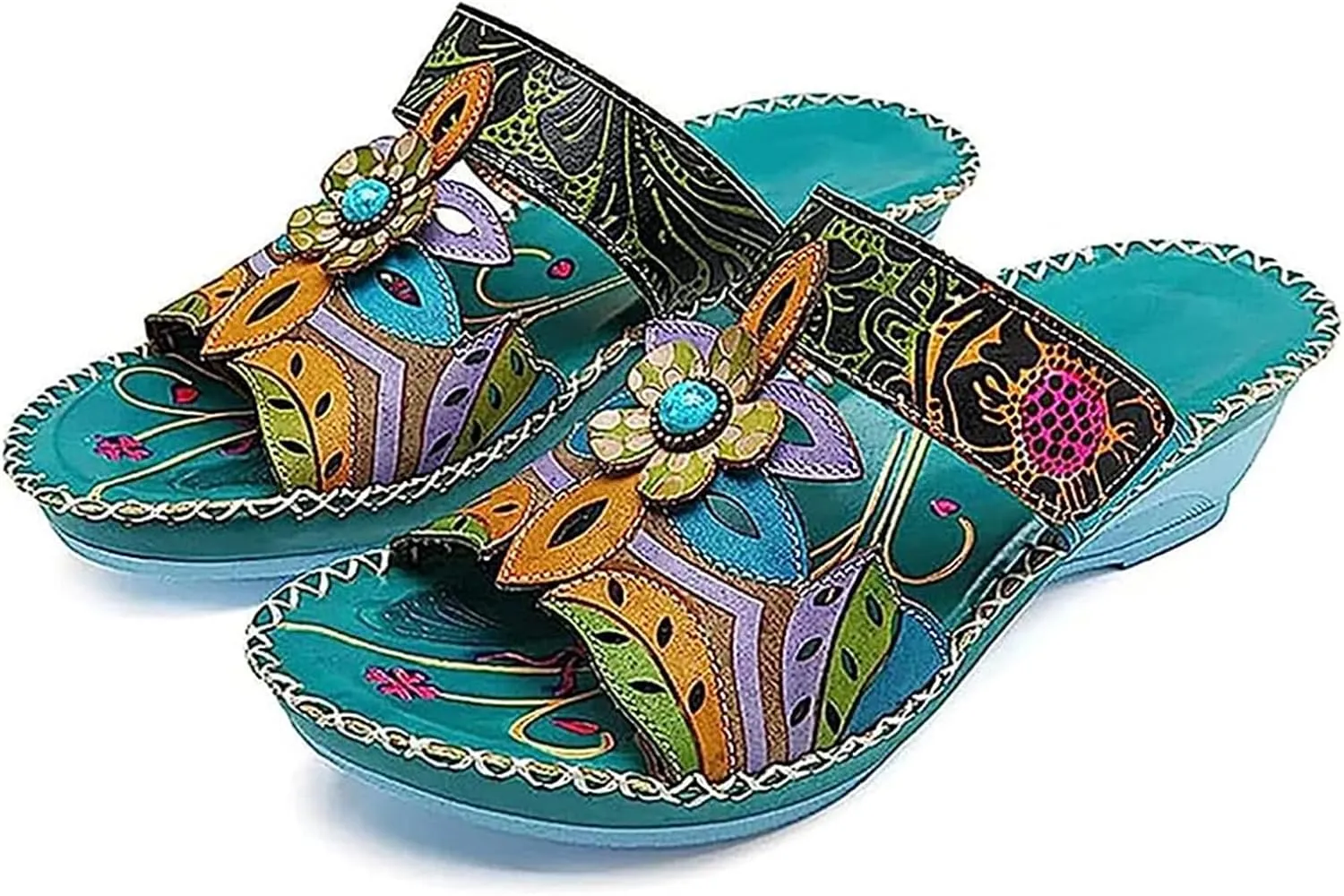 Sandals Women Dressy Comfortable Walking Orthopedic Flip Flops Summer Orthotic Beach Shoes Slides with Arch Support