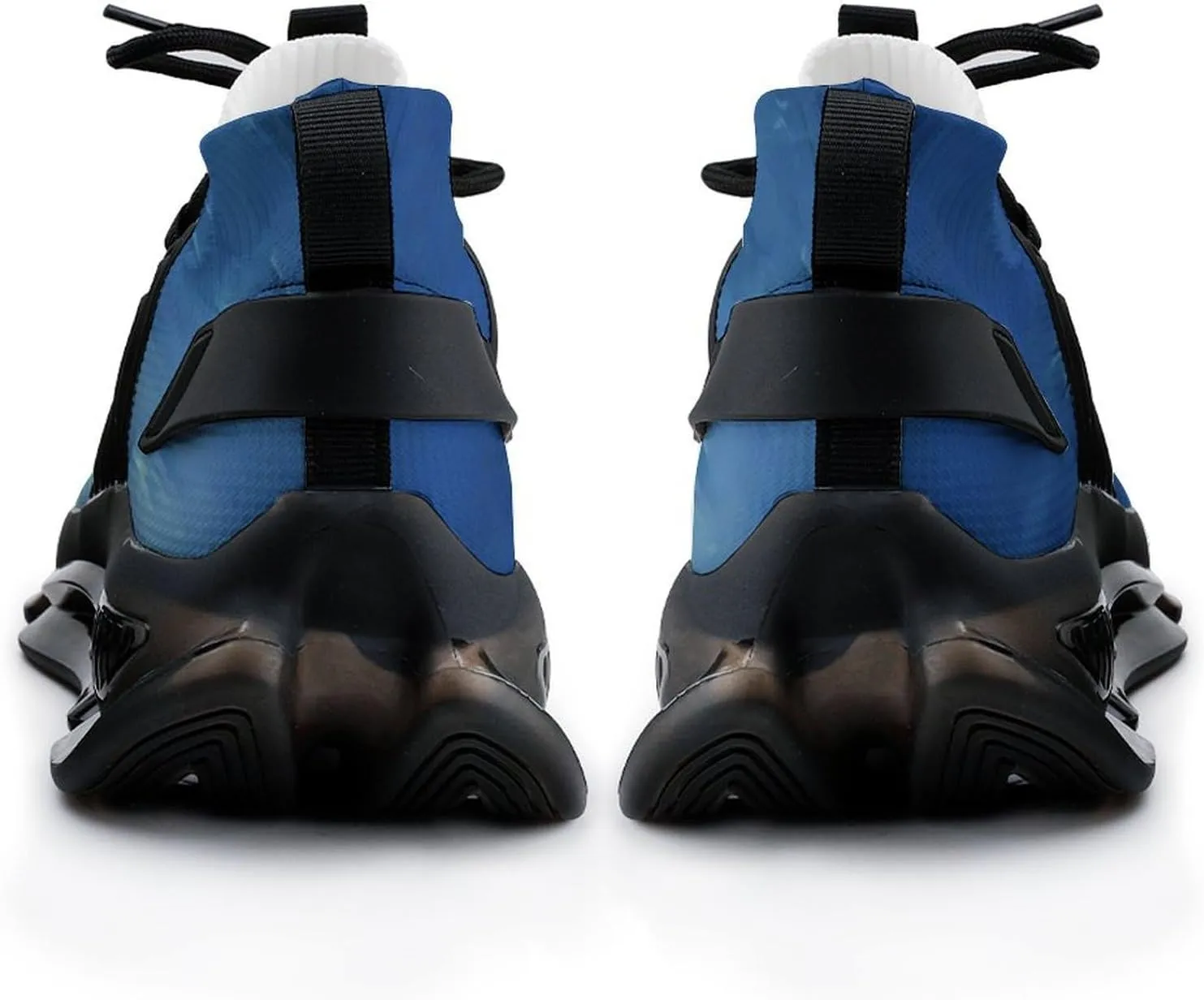Sea Turtle in Blue Sea Water Walking Shoes for Men Lightweight Tennis Fashion Elastic Sports Shoes Cushion Basketball Shoes