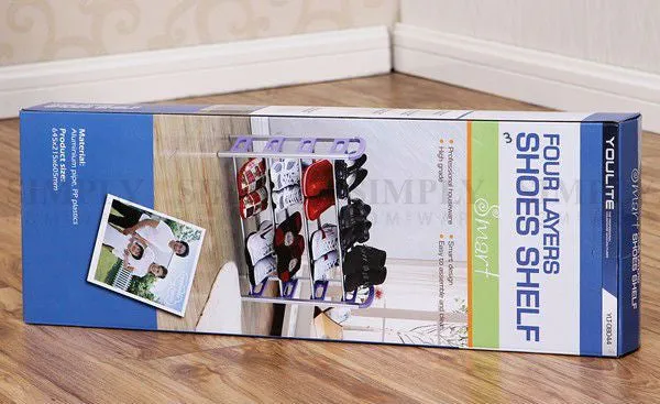 Shoe Rack Shelf Storage Stand Small Large 4 5 6 Tier Aluminium Organiser Metal