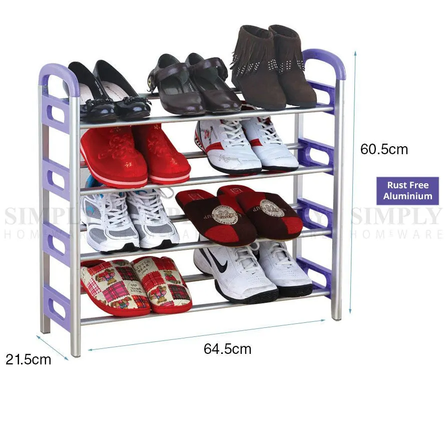 Shoe Rack Shelf Storage Stand Small Large 4 5 6 Tier Aluminium Organiser Metal