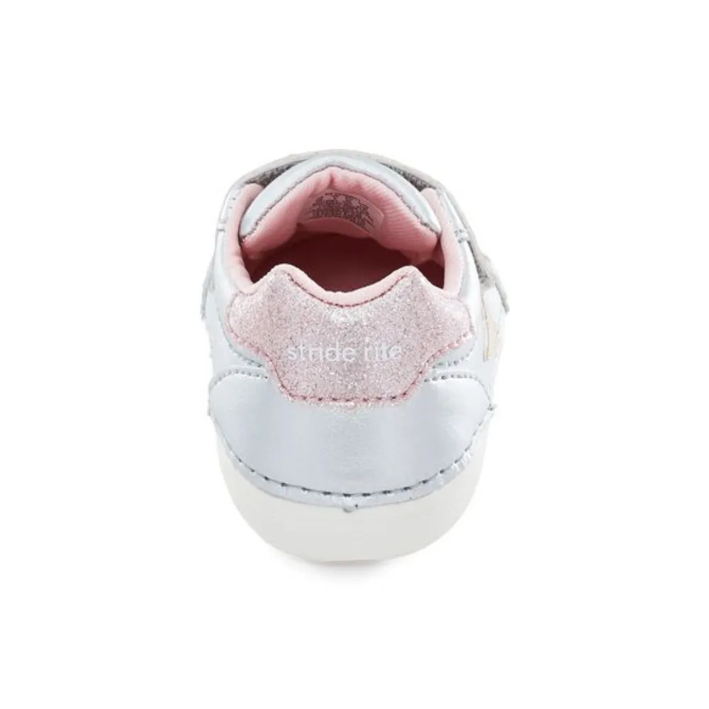 Stride Rite Kennedy | Silver Toddler Sneakers