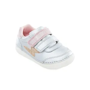 Stride Rite Kennedy | Silver Toddler Sneakers