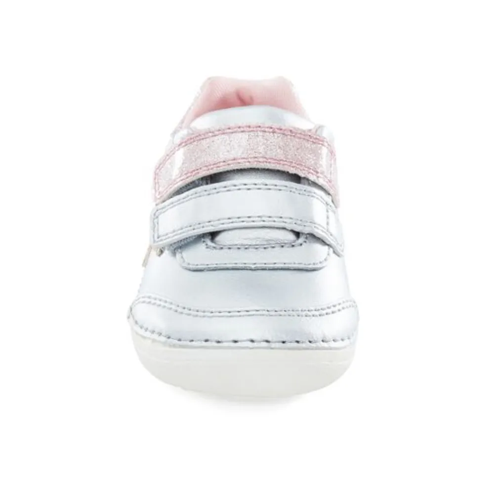 Stride Rite Kennedy | Silver Toddler Sneakers