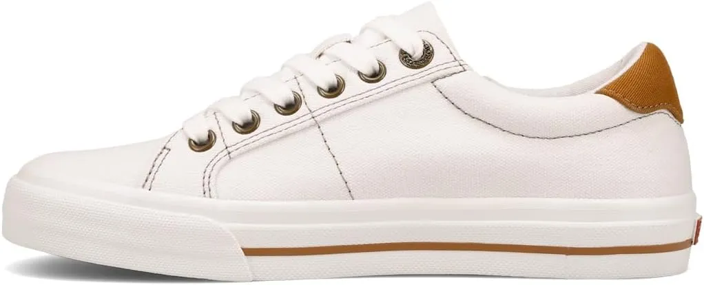 Taos Z Soul Womens Sneaker - Stylish Platform Sneaker with Removable Footbed, Arch Support, Premium Cushioning, Lace-Up Adjustability, and Easy Access Zipper