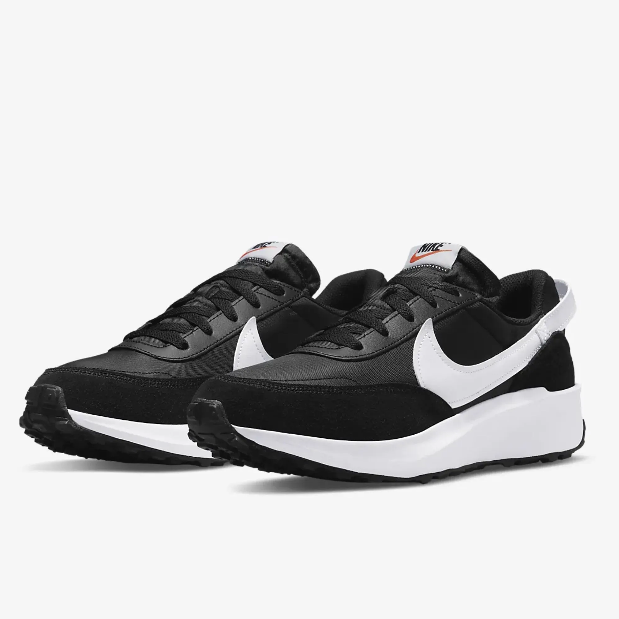 Waffle Debut Sneaker (Black   White)