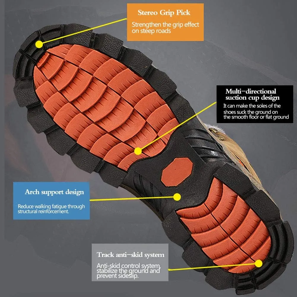 Waterproof Snow Boots Winter Warm Non-Slip Hiking Shoes Hiking Hiking Sports Shoes