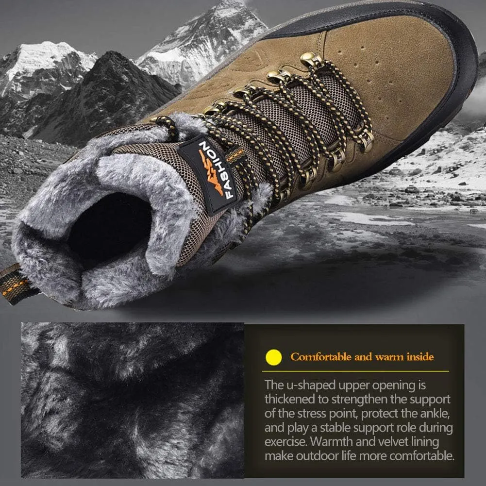 Waterproof Snow Boots Winter Warm Non-Slip Hiking Shoes Hiking Hiking Sports Shoes