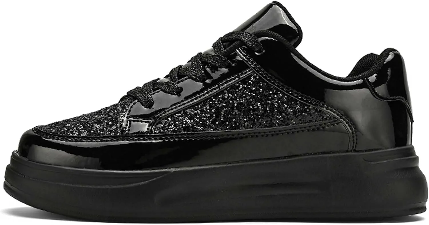 Women's Fashion Tablet Sports Skateboarding Shoes Lace up Tennis Shoes Comfortable Walking Sports Shoes