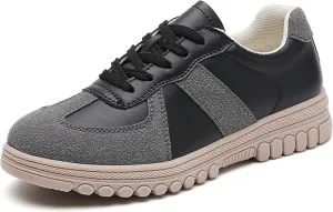 Women's Five Colored Lace Up Low Cut Skateboard Shoes, Anti Slip, Wear-Resistant, Soft Sports Shoes, Fashionable Short Distance Running Shoes, Winter Breathable Casual Shoes