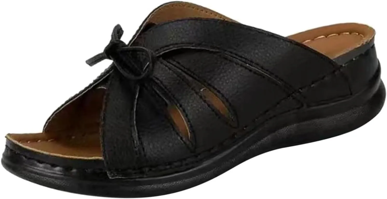 Women's Sandals Comfortable Cute Orthotic Flips Flops Arch Support for Flat feet Walking Beach Orthopedic Slippers Slides