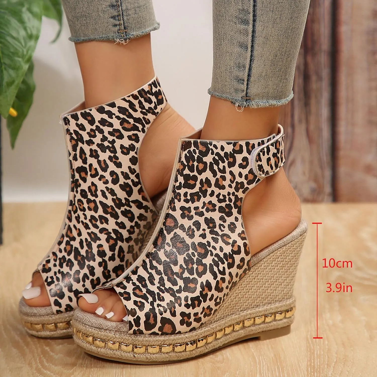 Women's Versatile Platform Sandals Comfort Lightweight Casual Sandal Orthopedic Sandals with Arch Support