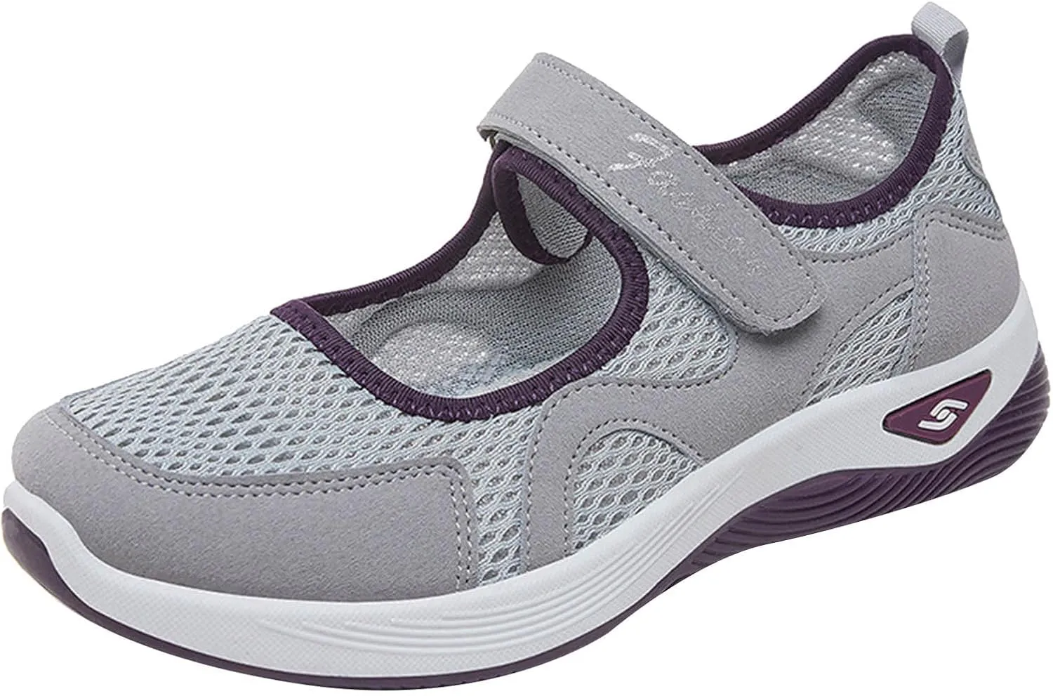 Womens Walking Shoes Walking Shoes Mesh Breathable Women's Woven Orthopedic Breathable Soft Shoes Womens Running