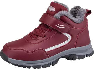 Women's Winter Ankle Boots Plus Velvet Warm Snow Boots Water Proof Insulated Boots Fashion Short Women Furry Snow Boots