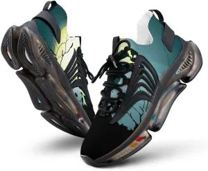 Zombie Hand Walking Shoes for Men Lightweight Tennis Fashion Elastic Sports Shoes Cushion Basketball Shoes